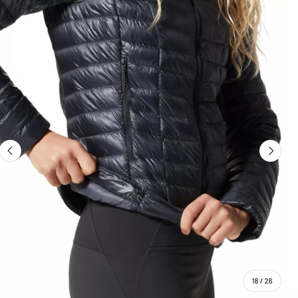 MOUNTAIN HARDWARE “Ghost Whisperer” UL 800 Fill Down Jacket in Blue Slate: Sz S - Picture 5 of 11